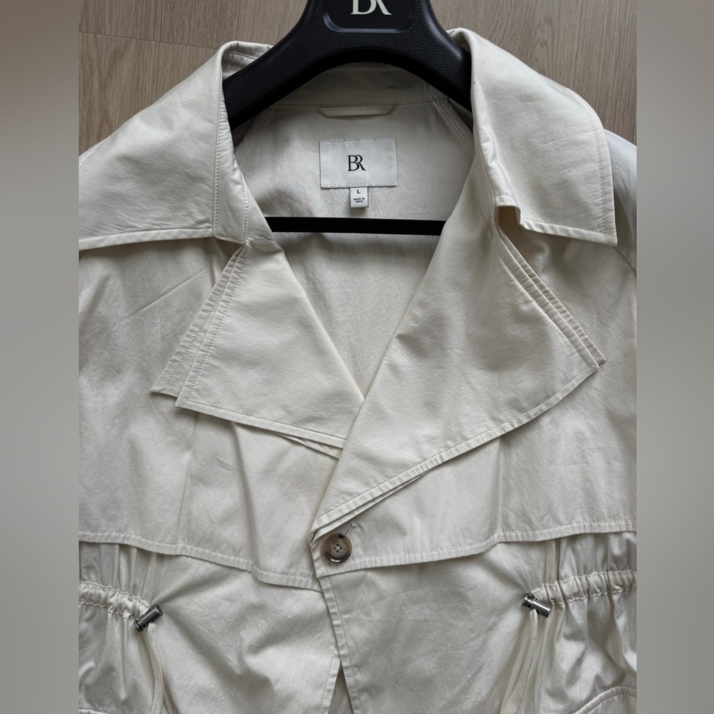 Banana Republic Poplin Trench Coat